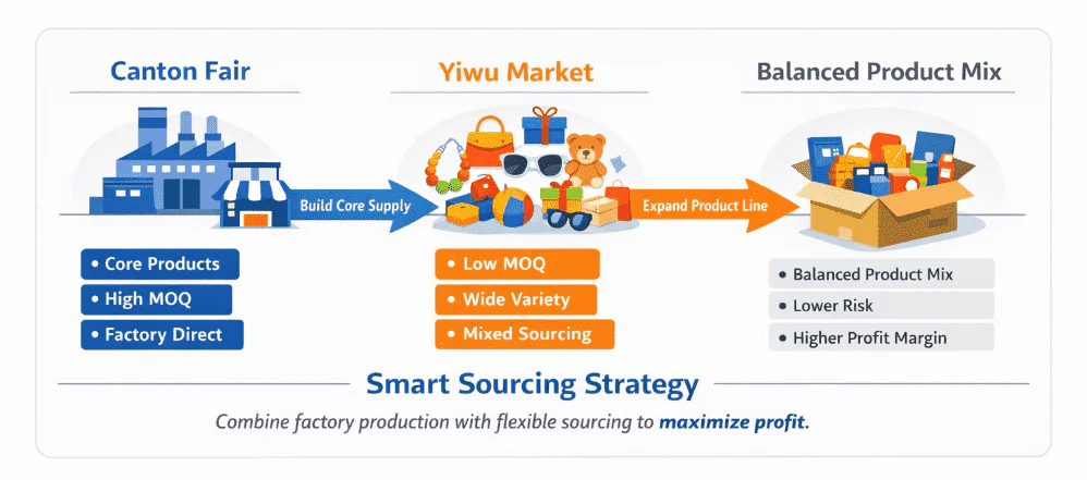 the Canton Fair and Yiwu Market