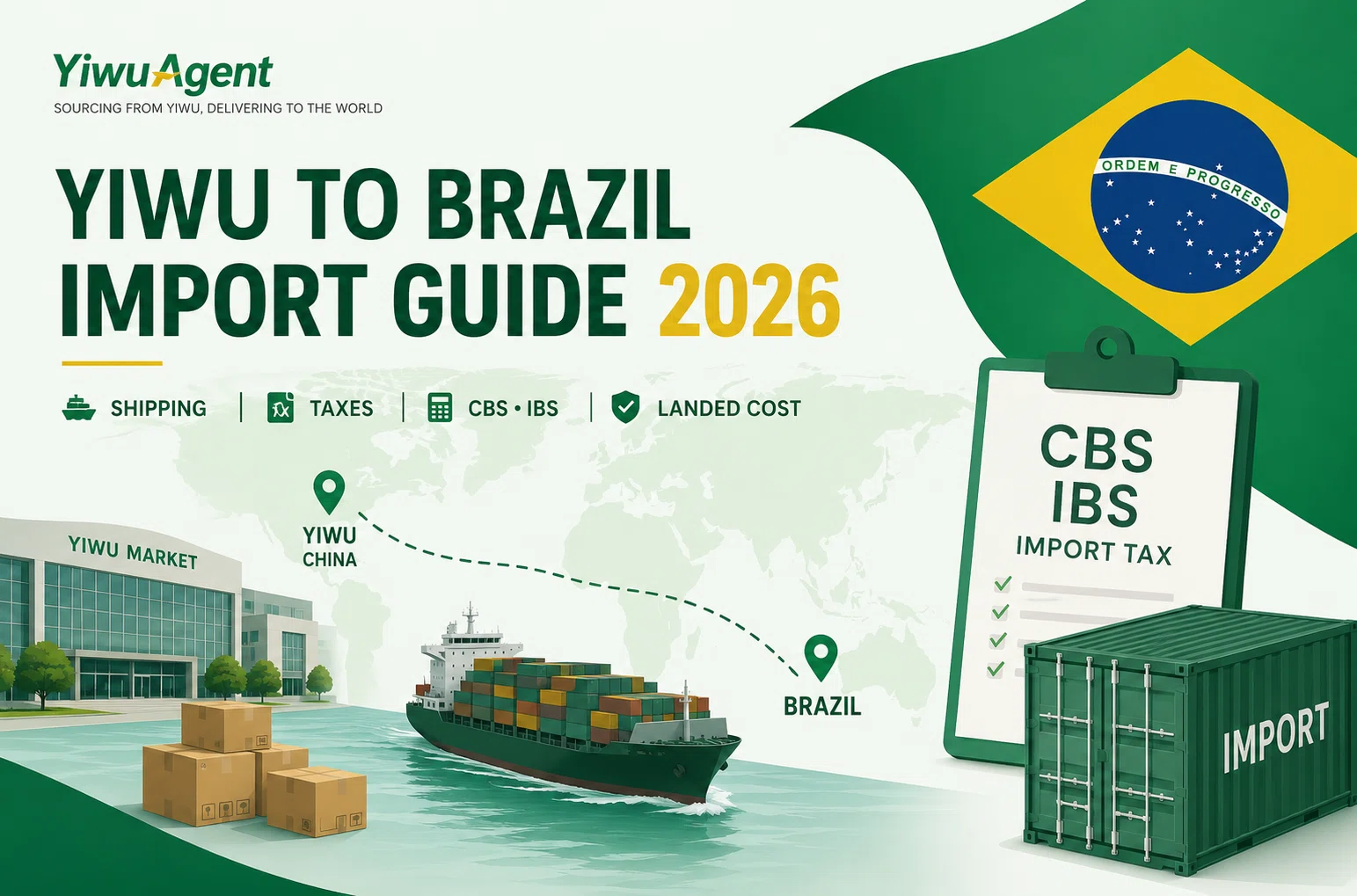 Yiwu to Brazil Import Guide Under New Tax Reform Yiwu to Brazil Import Guide Under New Tax Reform